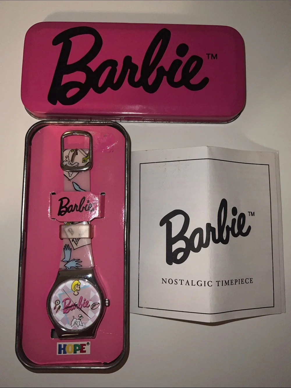Barbie Collector’s Nostalgic Timepiece Watch – “Poodle Parade” (Style 26558)